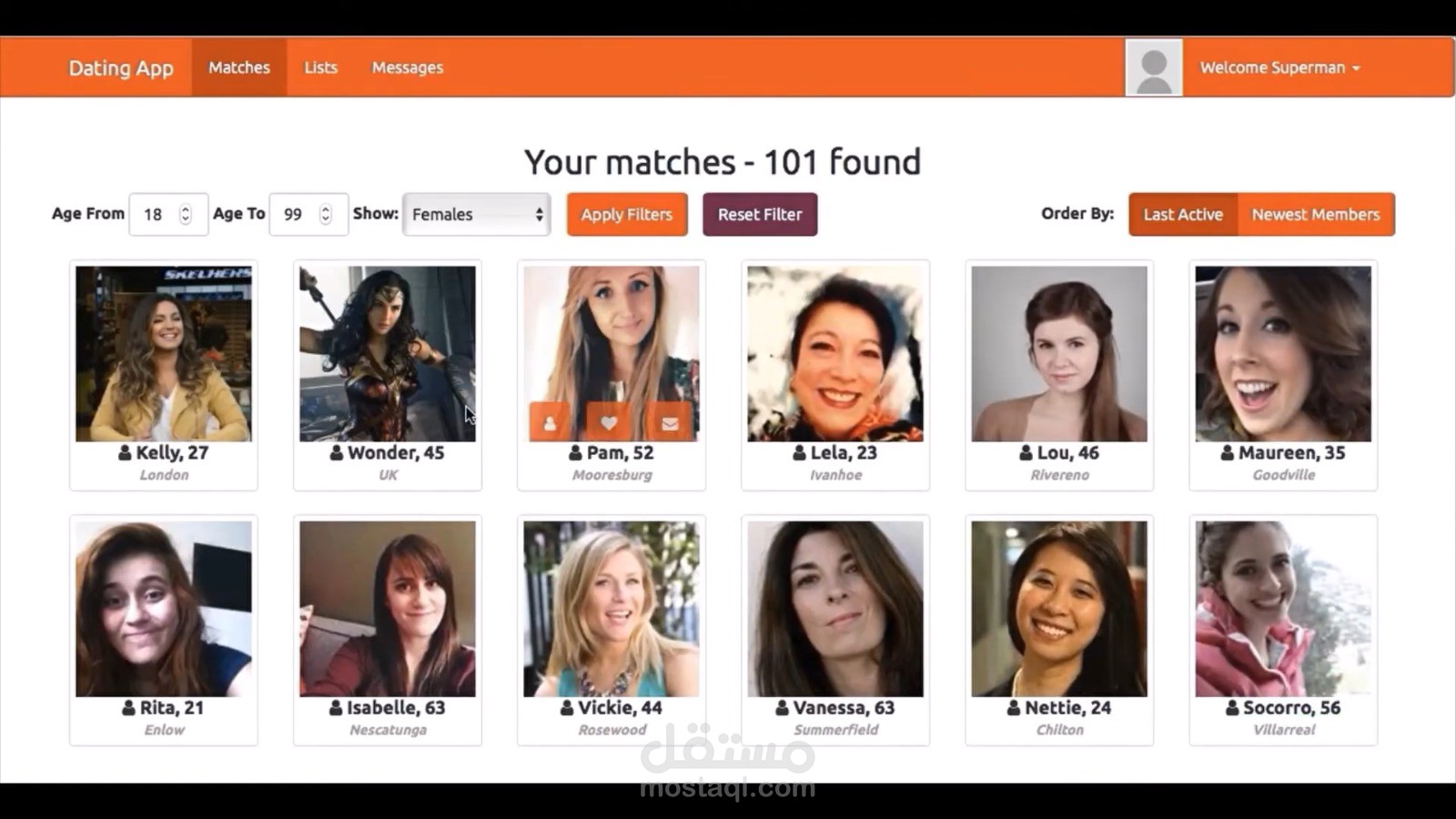 Dating Social media App