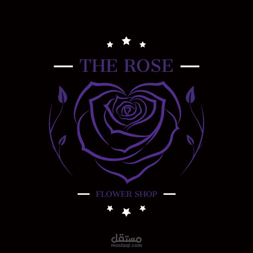 لوجو الي متجر ورد Flower shop