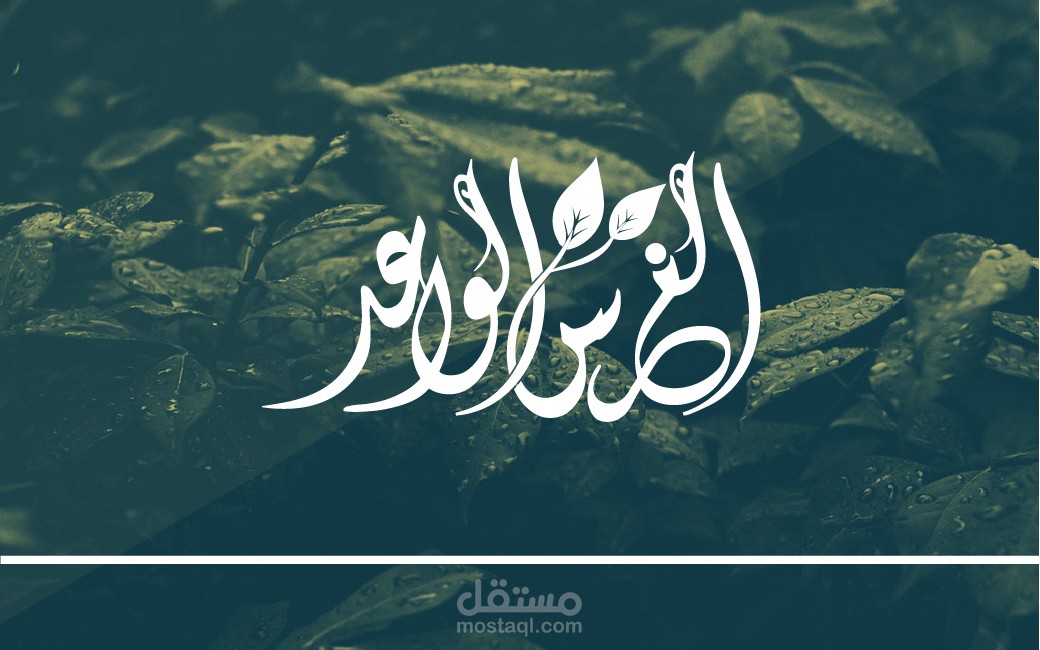 تصميم هوية بصرية لمركز الغرس الواعد