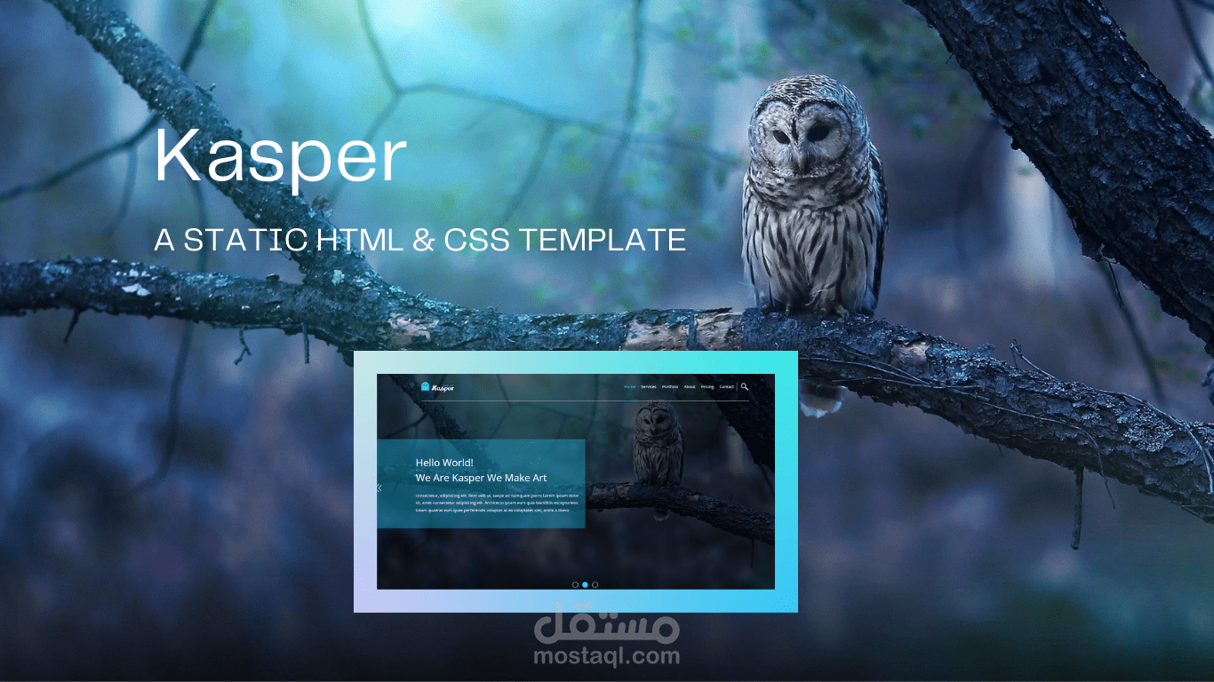 HTML | CSS Template (Kasper)