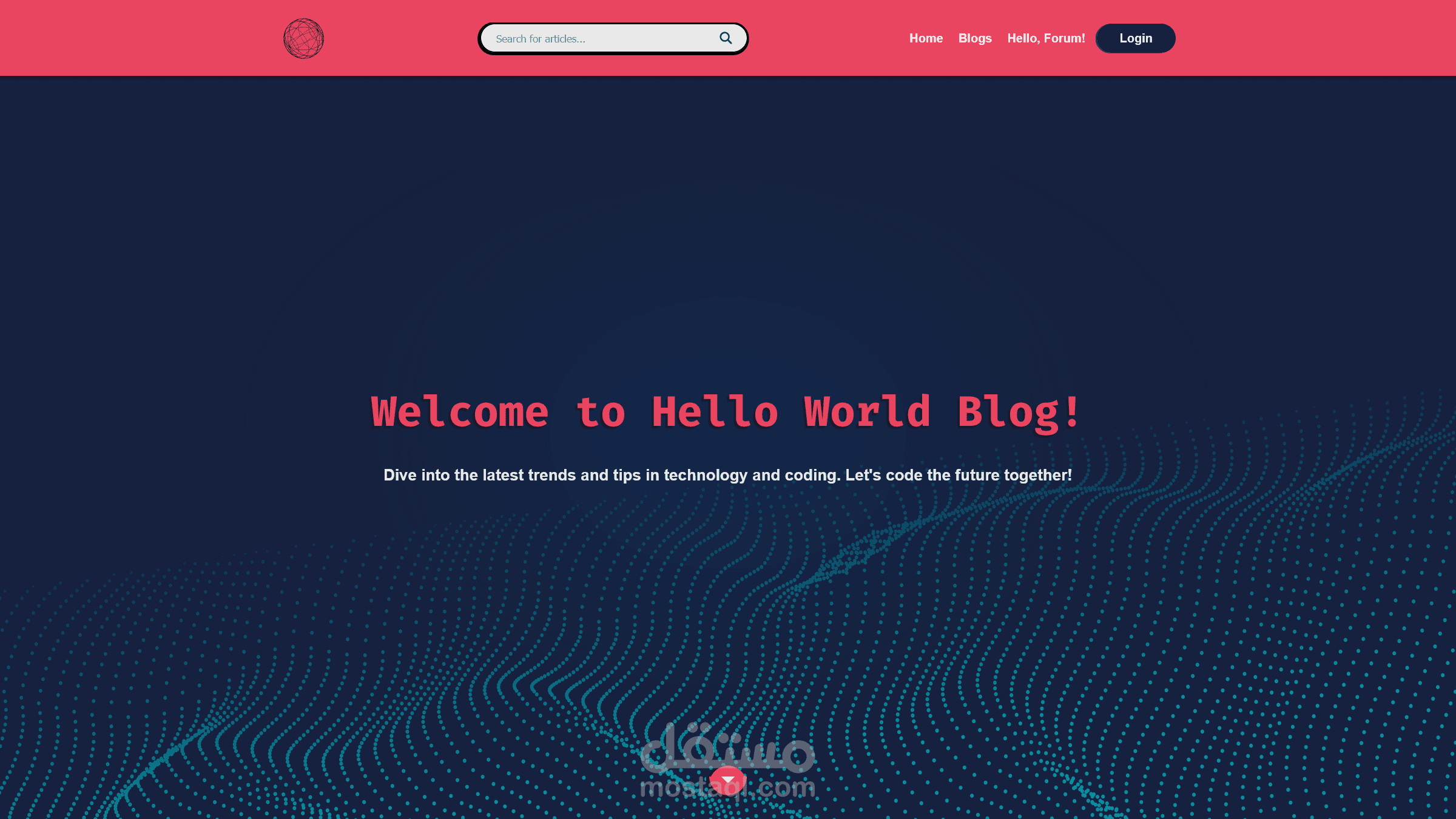 Hello, World! Blog