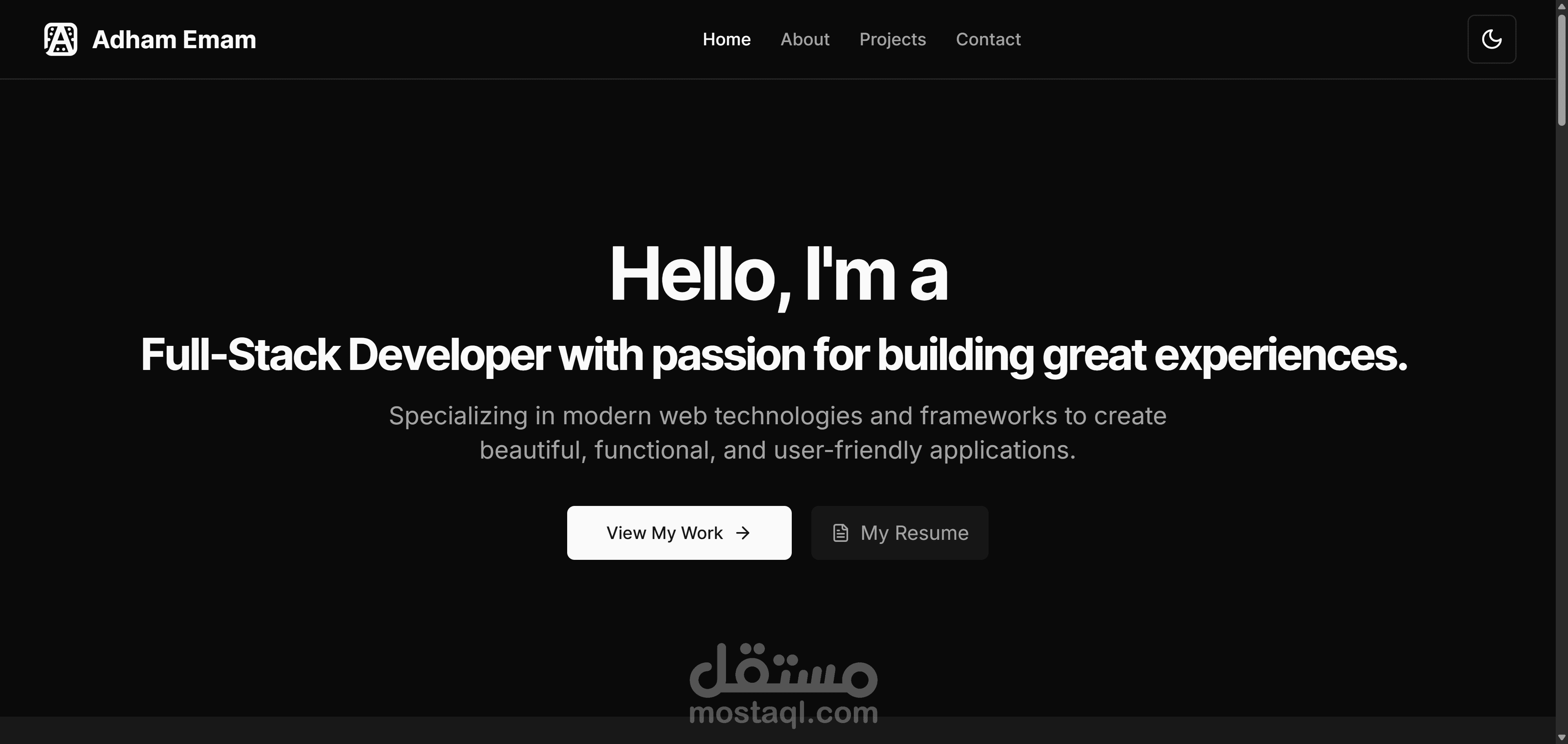 Portofolio Website