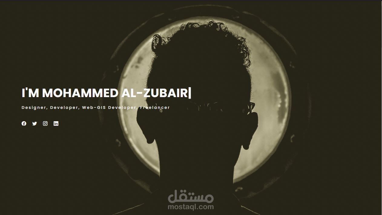 تصميم cv بطريقة احترافية portfolio