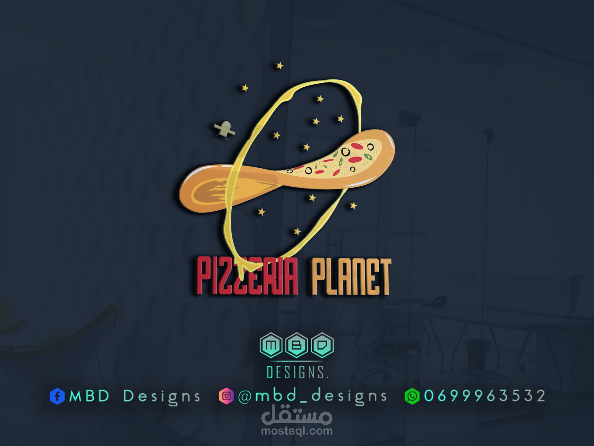Planet pizza