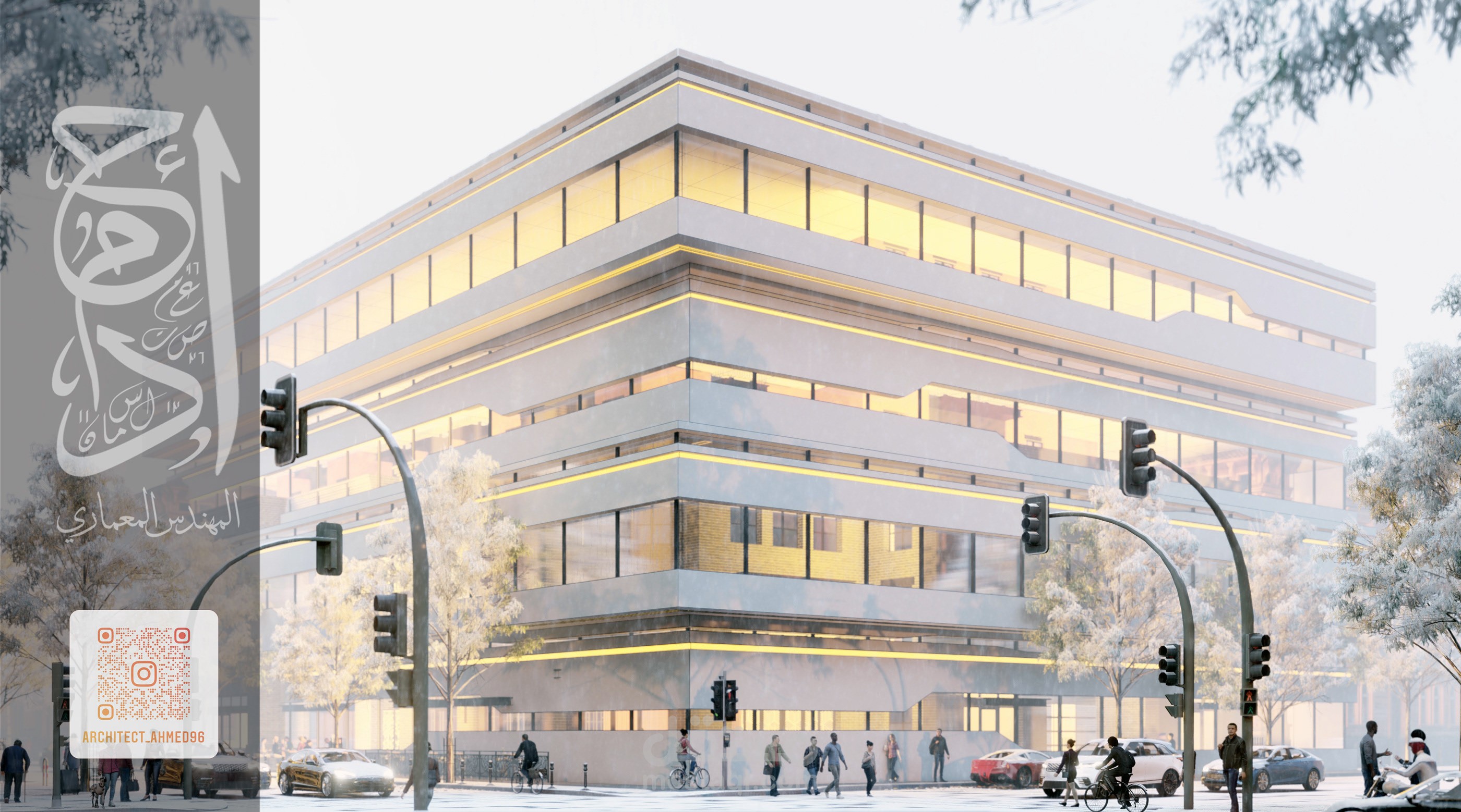 CGI-Commercial Office Building