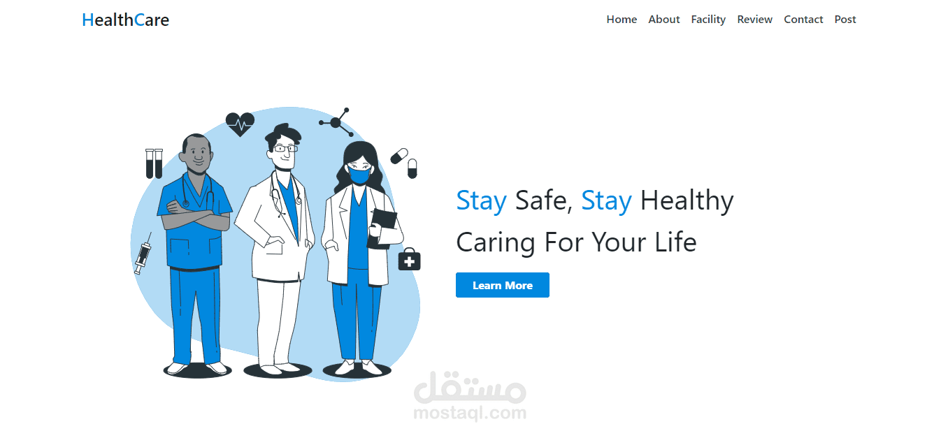 Responsive Hospital Website
