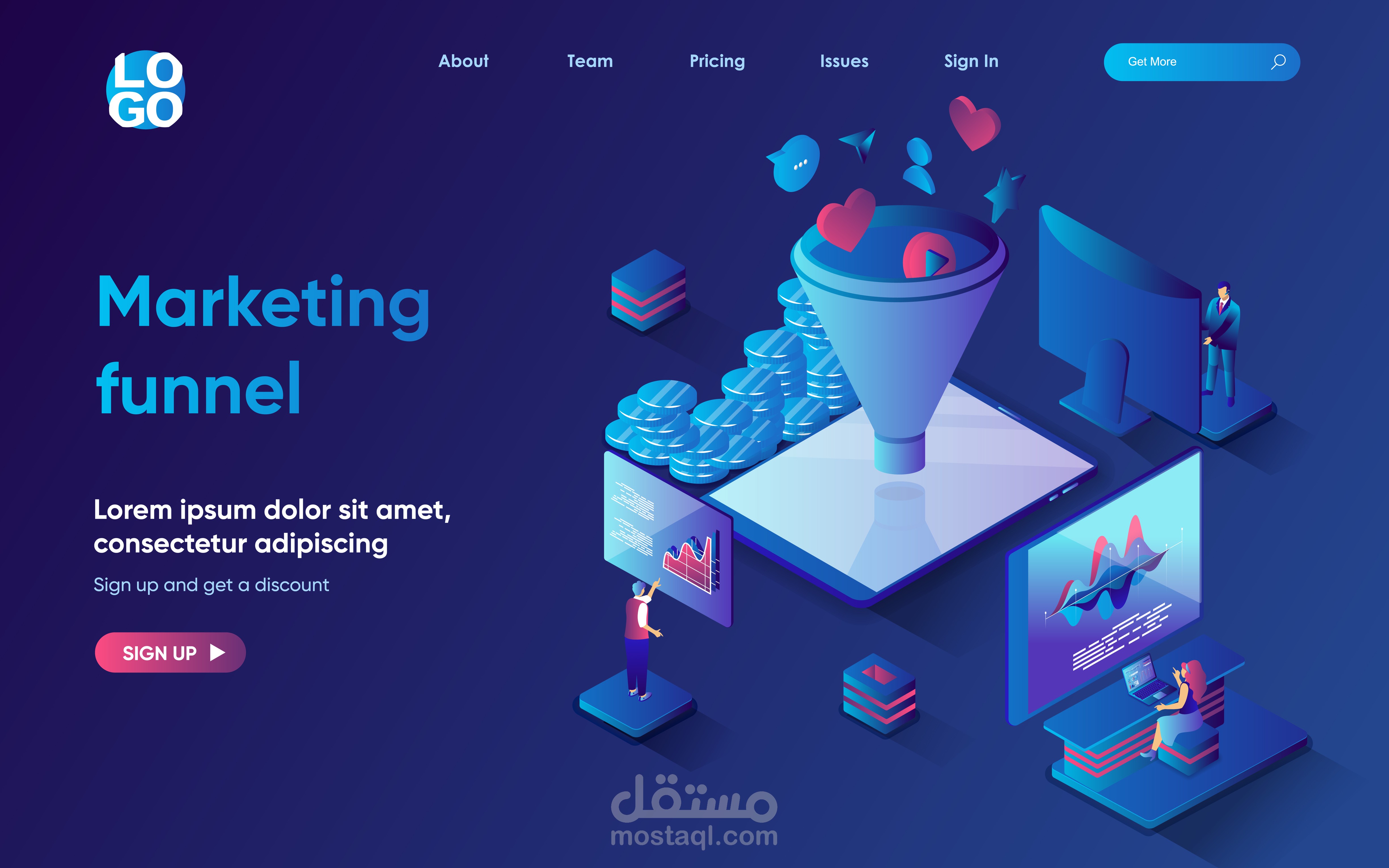 Landing Page "Html5 Template"