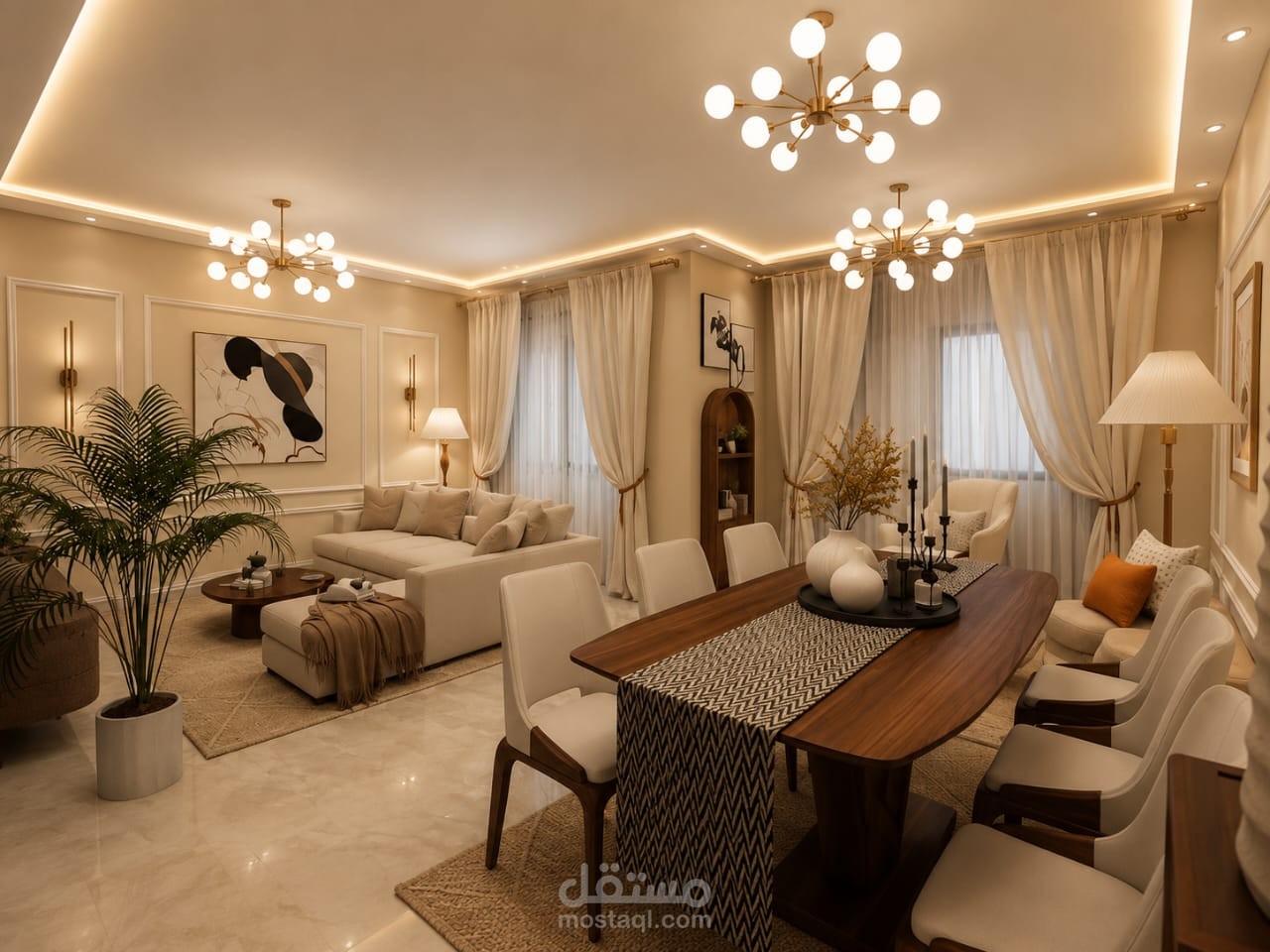 تصميم ريسيبشن3d
