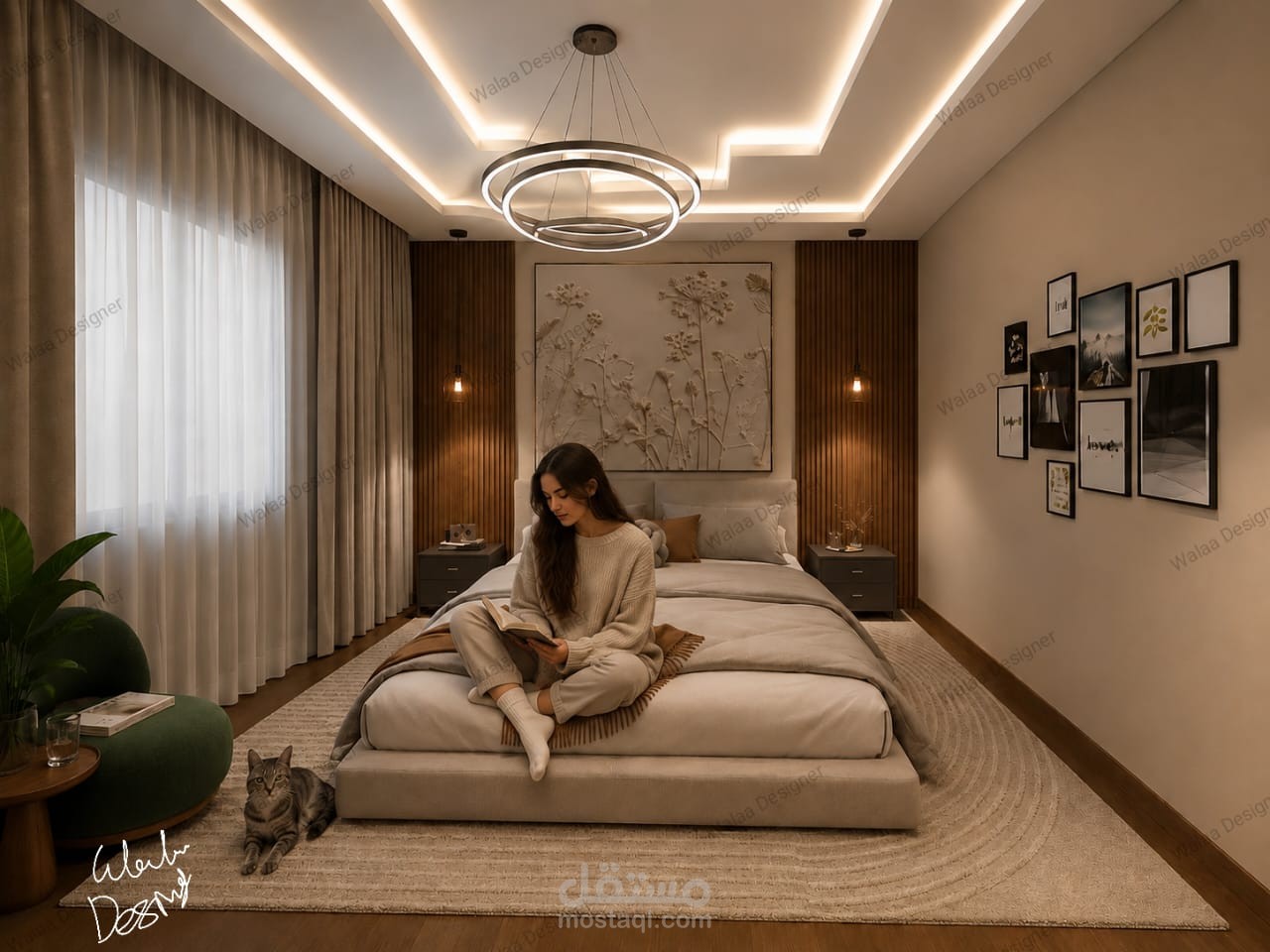 Master Bedroom Design |2D&3D
