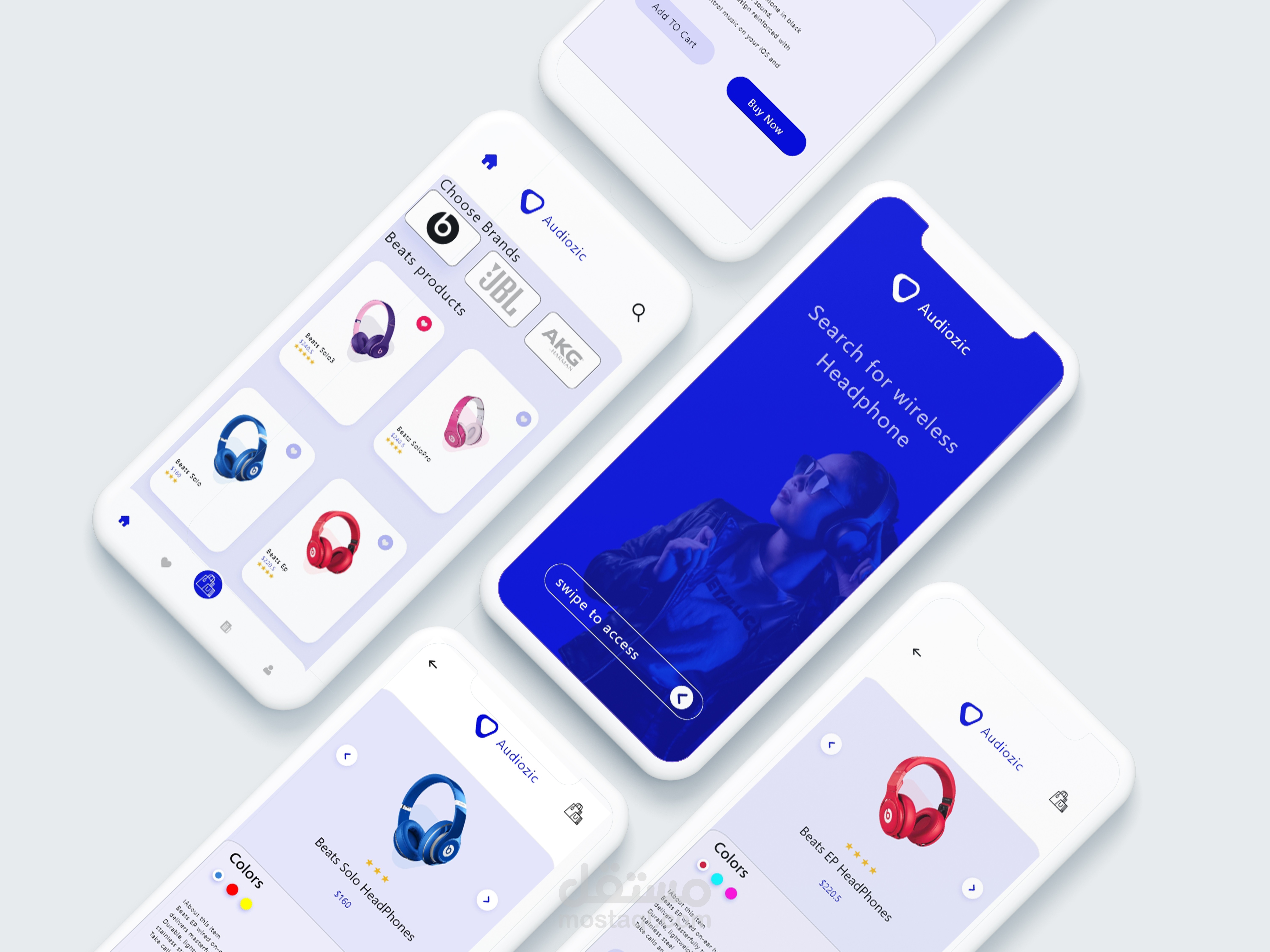 Headophones store (UI/UX)
