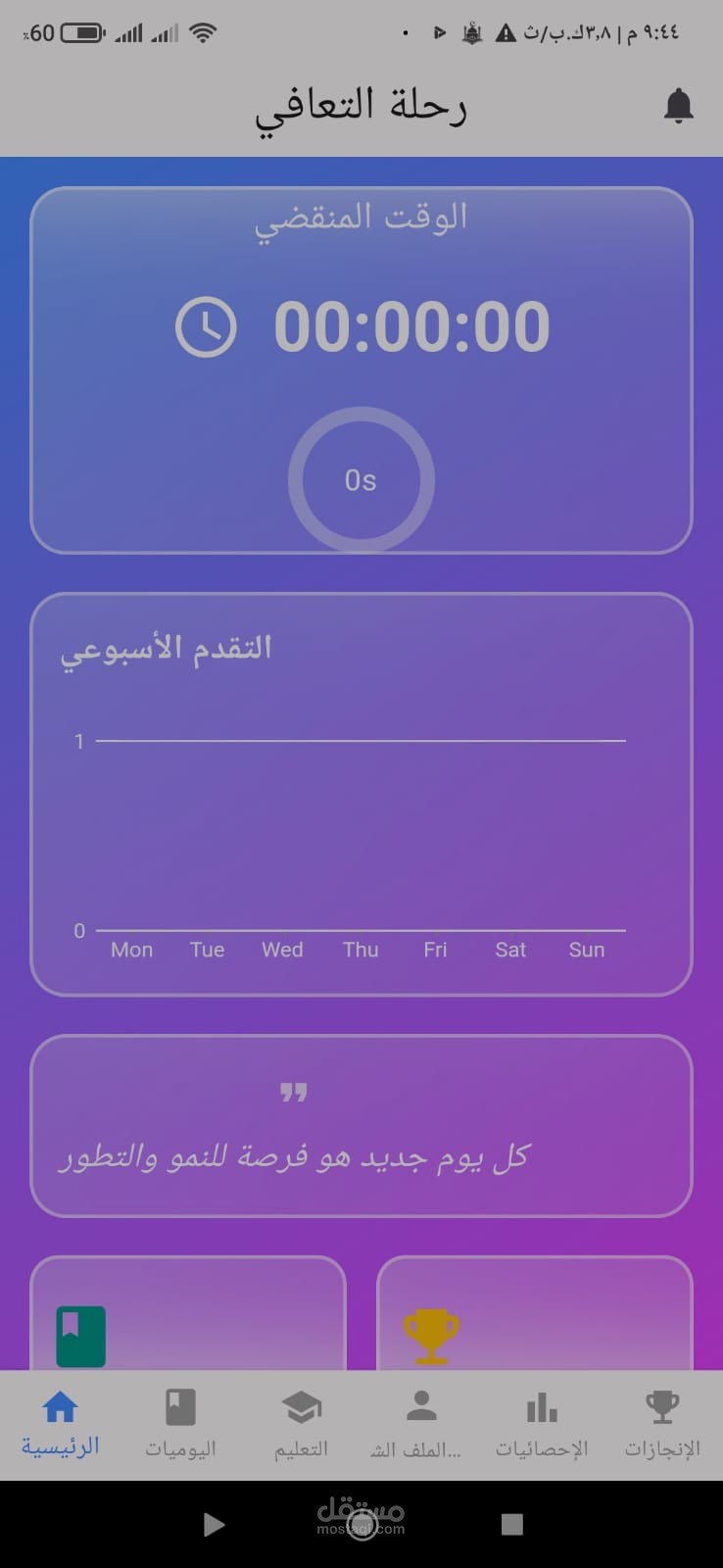 Naqaa – Habit Recovery App (الإقلاع عن العادة)