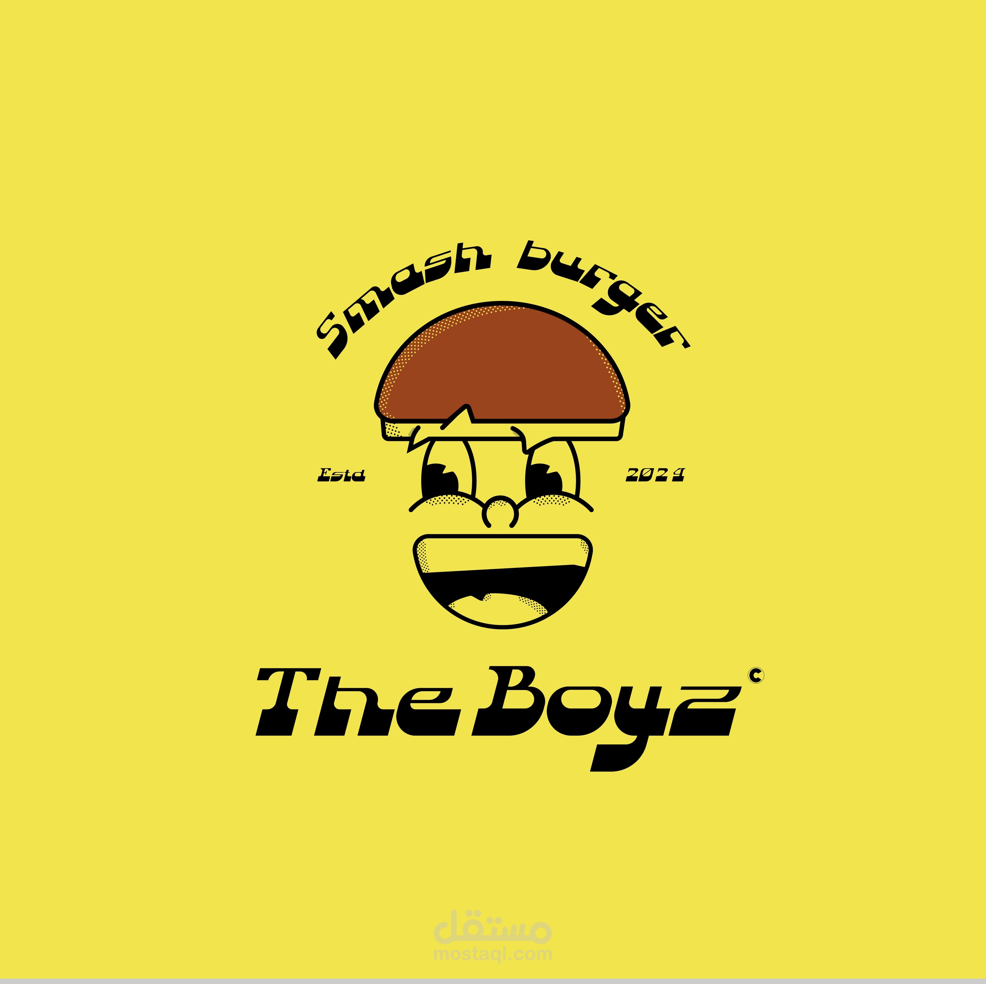 شعار مطعم برجر