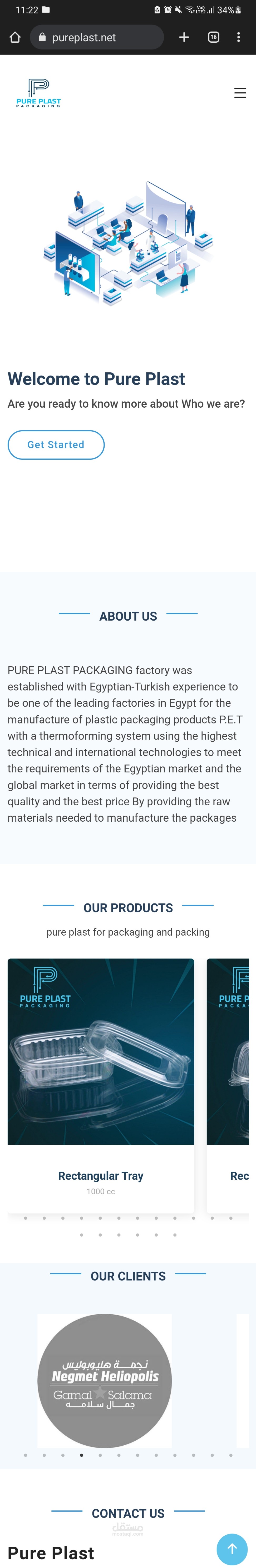 Plastic Factory Website
