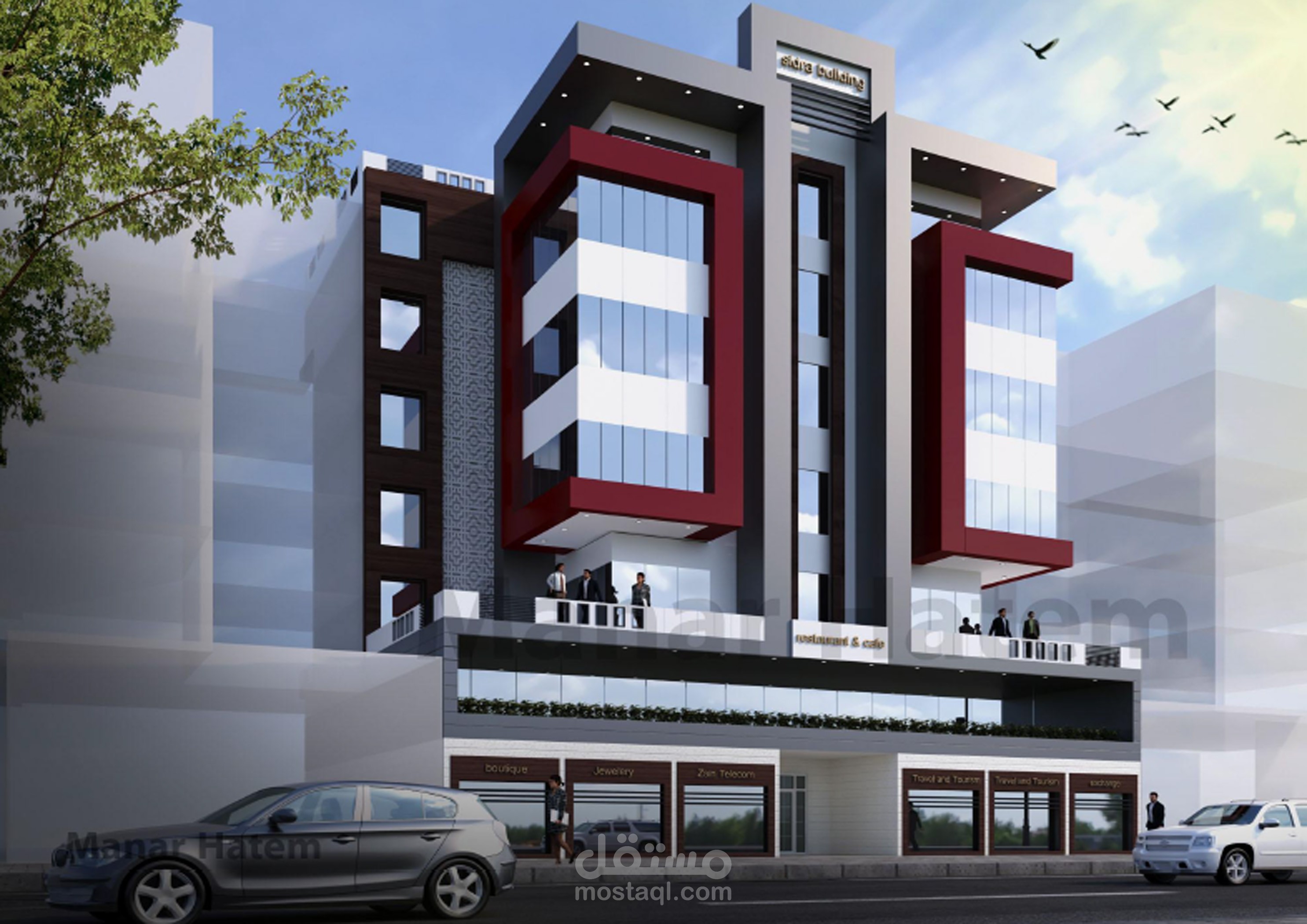 COMMERCIAL AND OFFICE TOWER