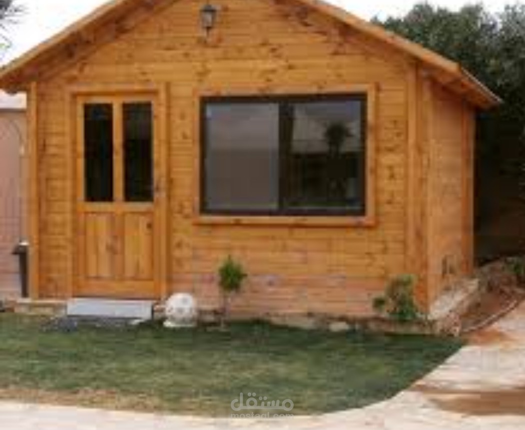 لوقو لشركه بيع اكواخ ريفيه