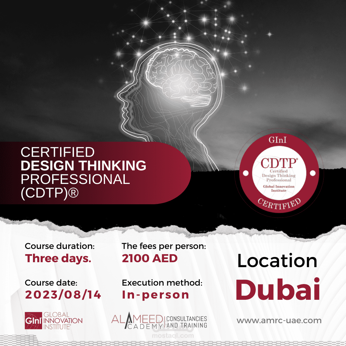 Certified Design Thinking Professional  (CDTP)