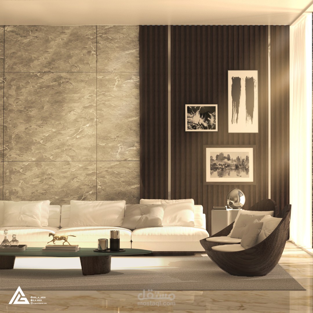 تصميم داخلي مودرن