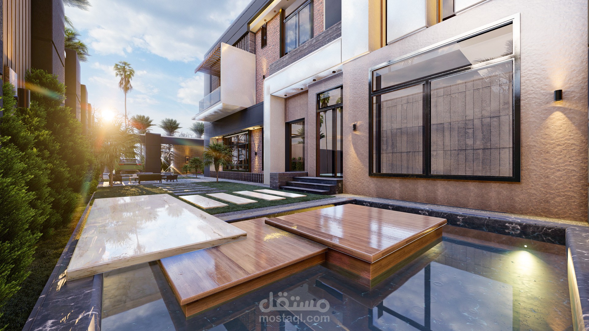 واجهات فيلا عصرية