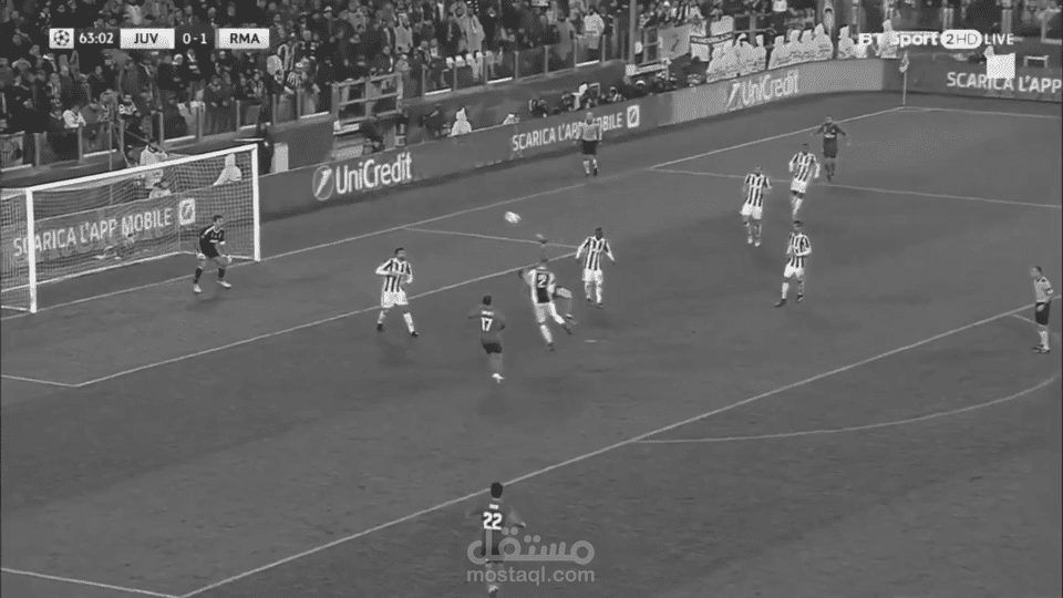 مونتاج للجول الاسطوري المسجل بأسم كريستيانو رونالدو
