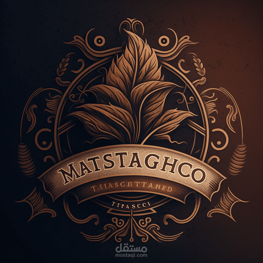 شعار مصمم لشركة لبيع التبغ