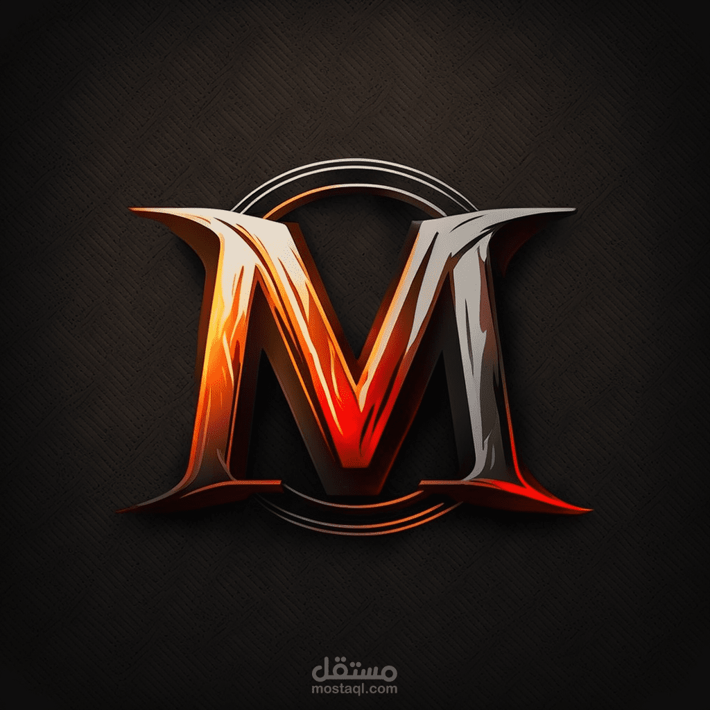 تصميم لوجو M