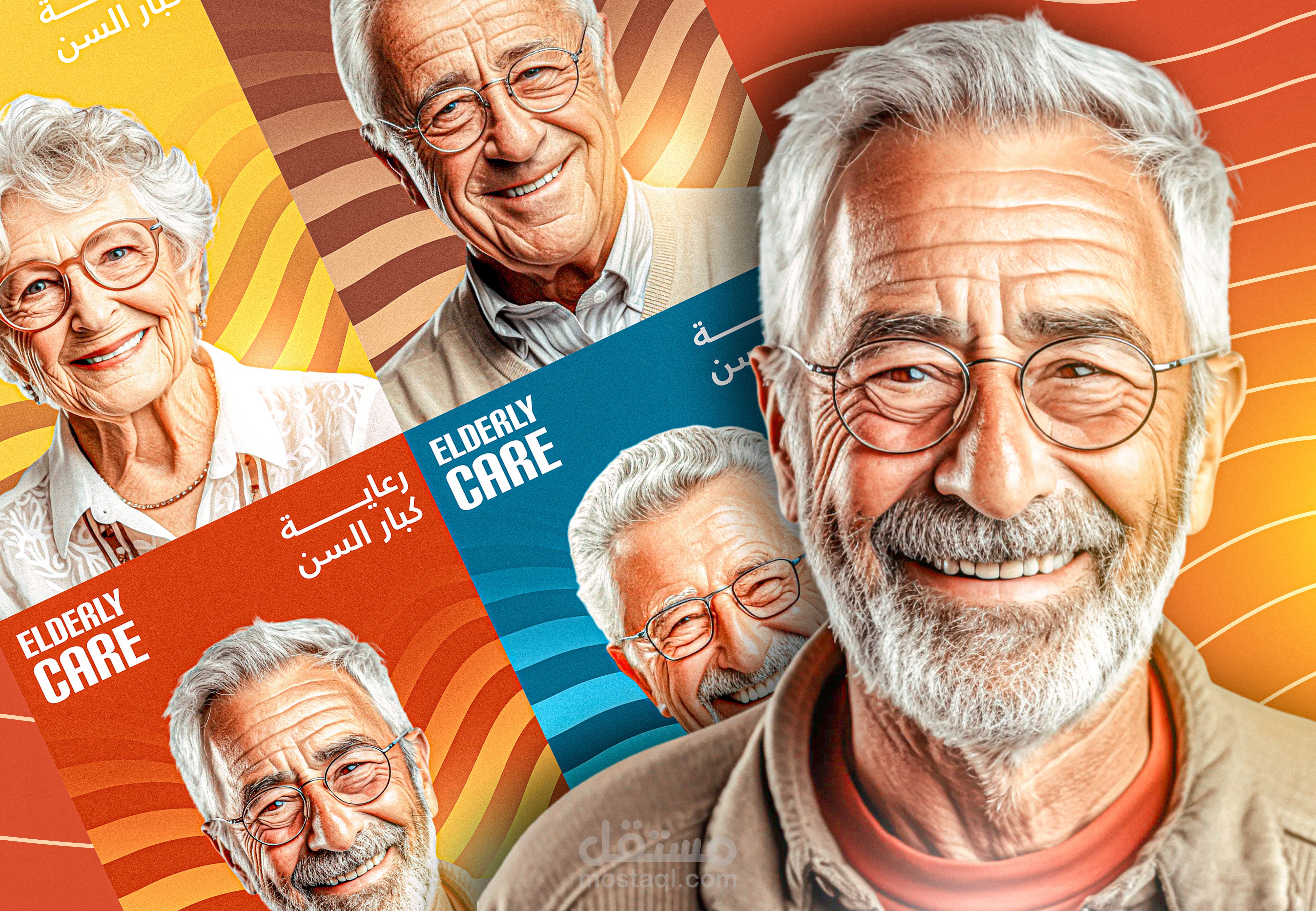 Social media designs for elderly care