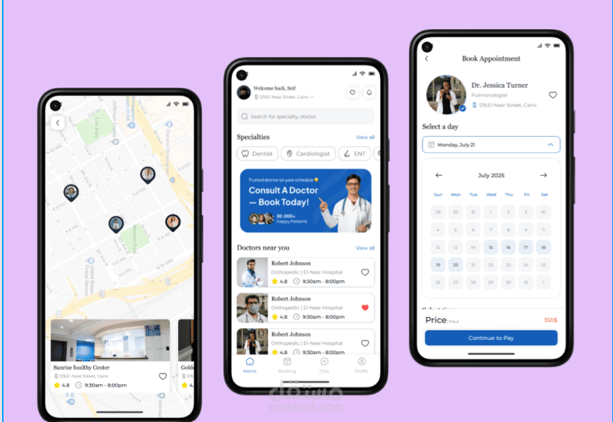 ? Cure App – Medical Appointment & Telehealth Application