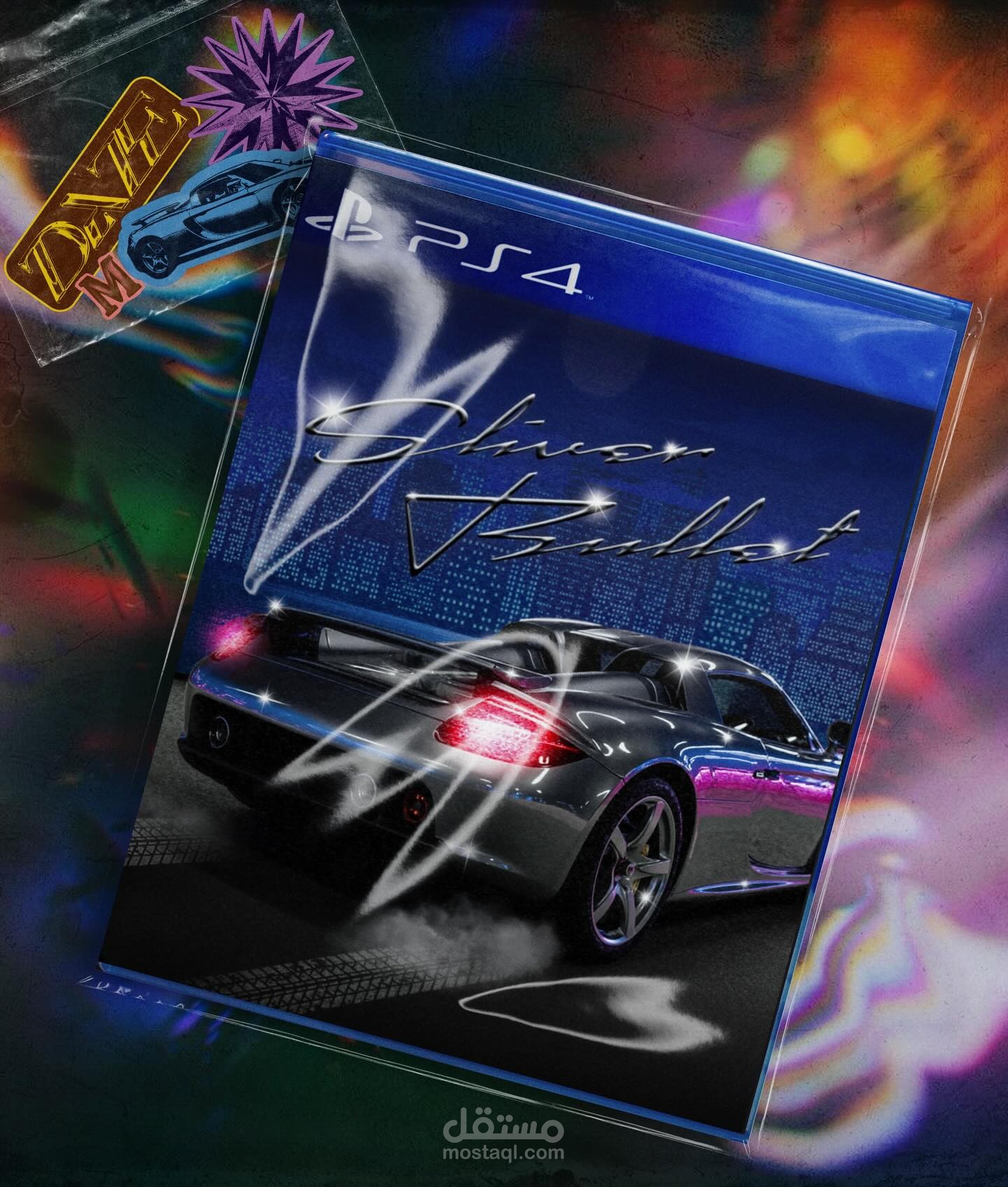 PlayStation 4 game cover titled “Silver Bullet”.