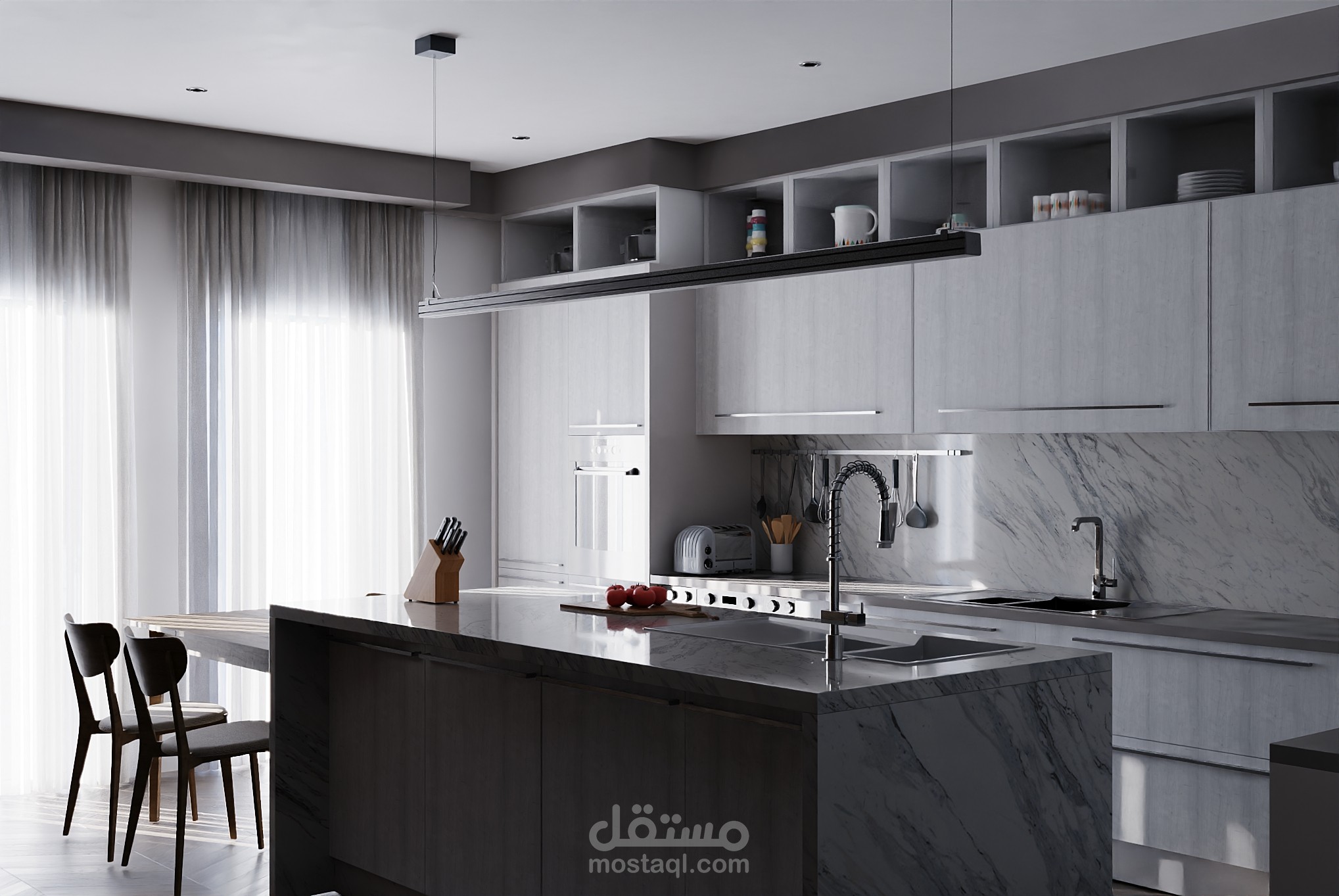 Modern Kitchen - مطبخ بتصميم مودرن