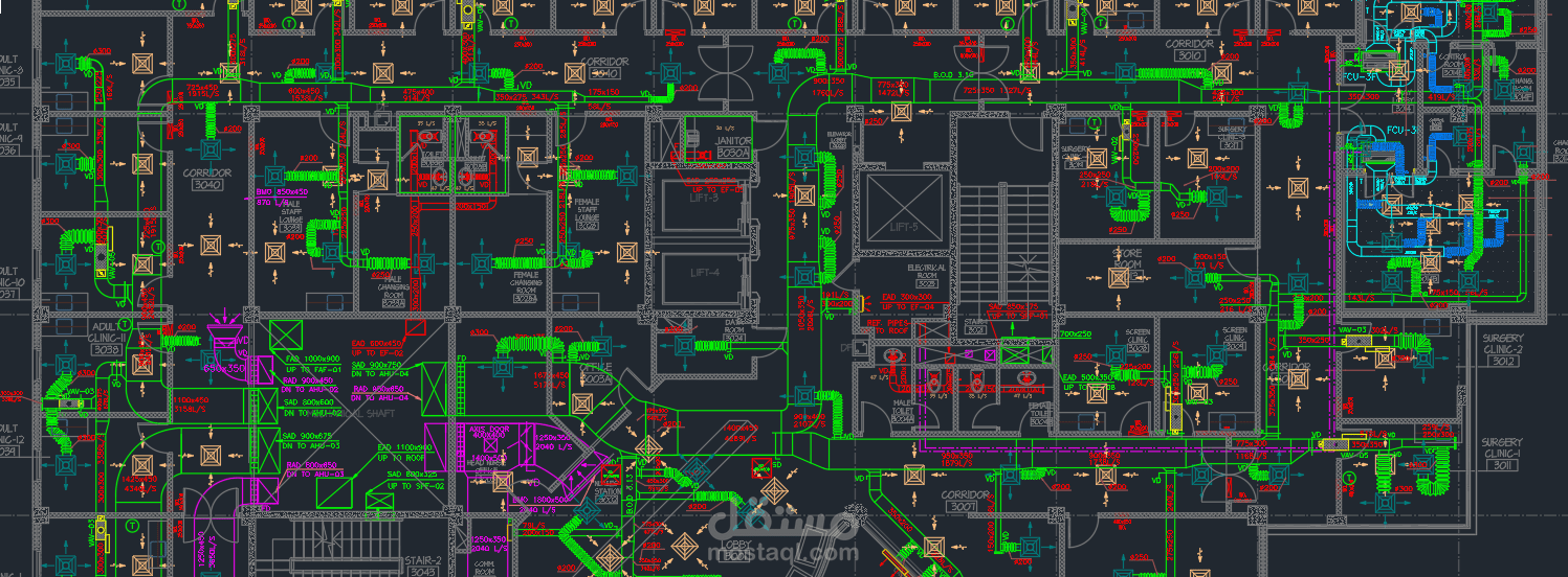 "MECHANICAL&ELECTRICAL DESIGN "hospital