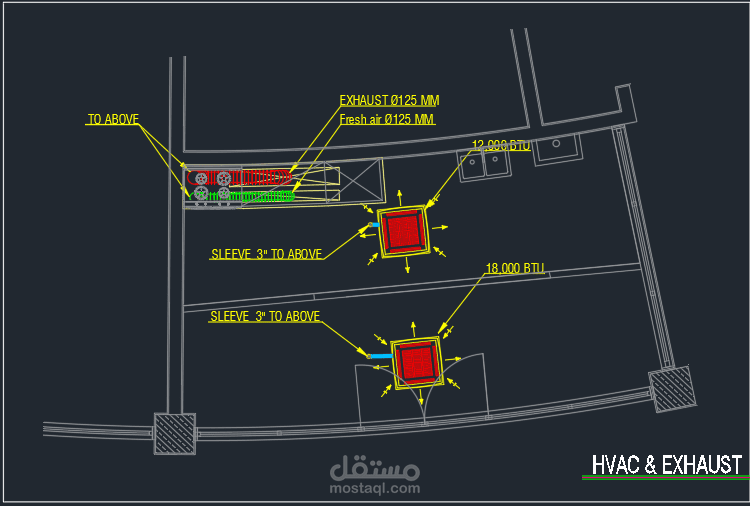 "MECHANICAL&ELECTRICAL DESIGN " RESTAURANT IN THE MALL