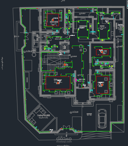 "MECHANICAL&ELECTRICAL DESIGN "villa