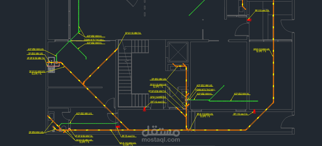 "MECHANICAL&ELECTRICAL DESIGN "villa