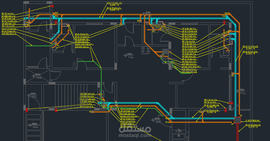 "MECHANICAL&ELECTRICAL DESIGN "villa