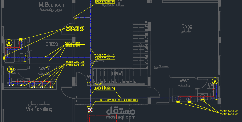 "MECHANICAL&ELECTRICAL DESIGN "villa