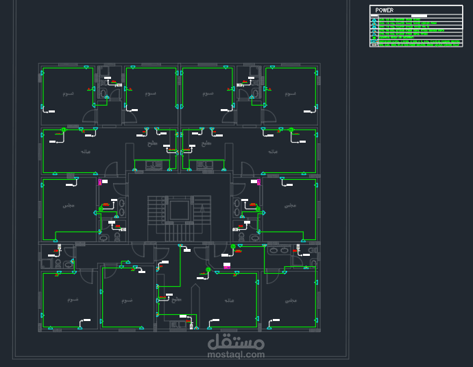 "MECHANICAL&ELECTRICAL DESIGN "RESIDENTIAL BUILDING
