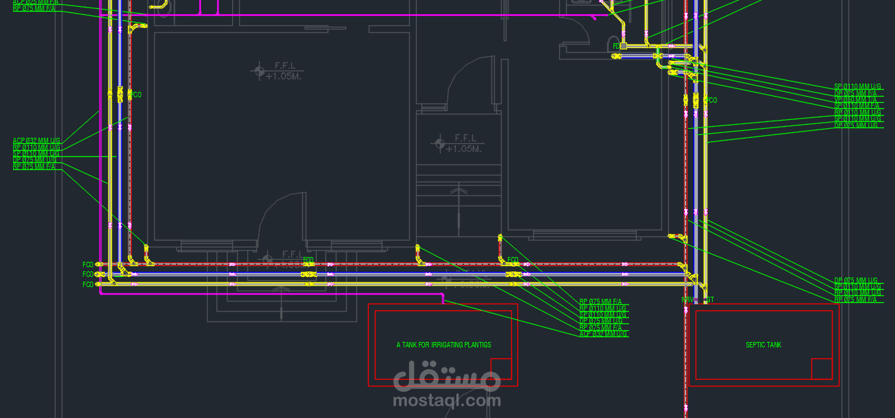"MECHANICAL&ELECTRICAL DESIGN "villa