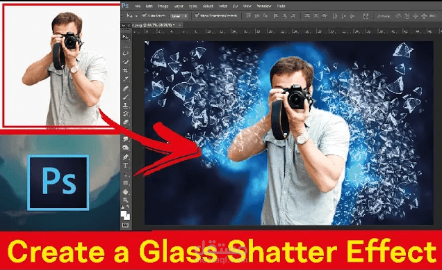 العمل علىى  تعديلات الصور وتصميمها