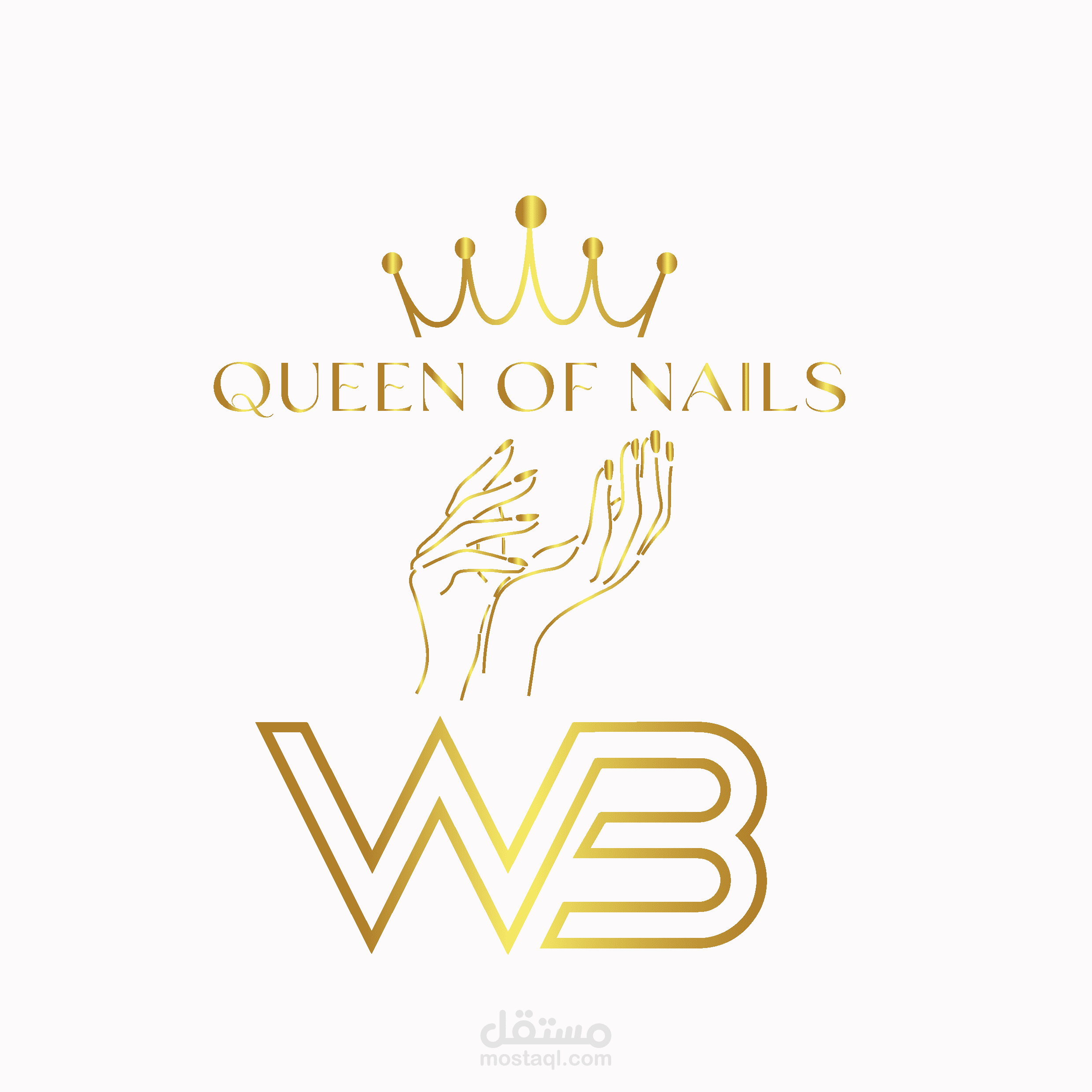 لوغو تجميل اظافر
