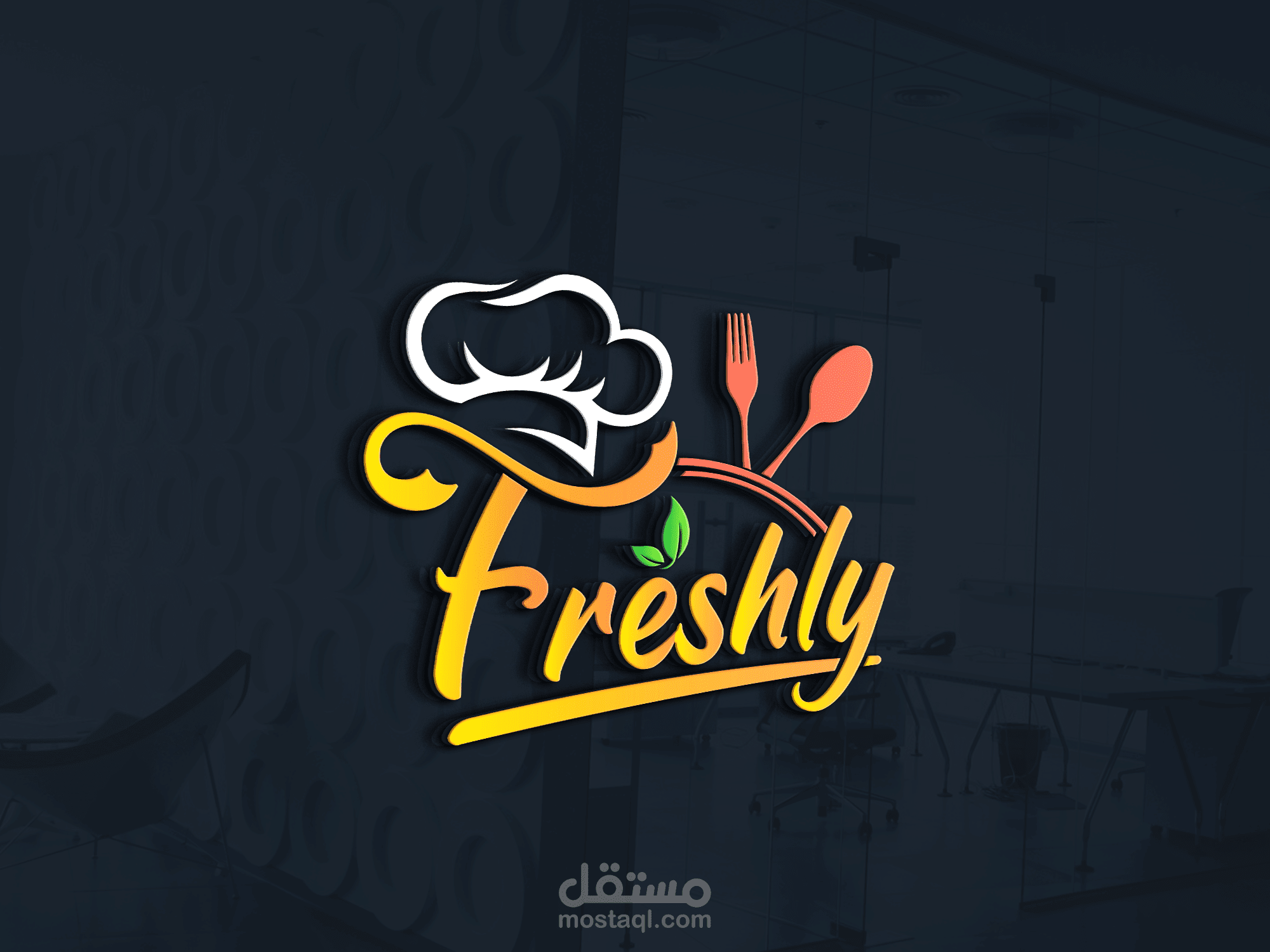 تصميم لوغو مطعم