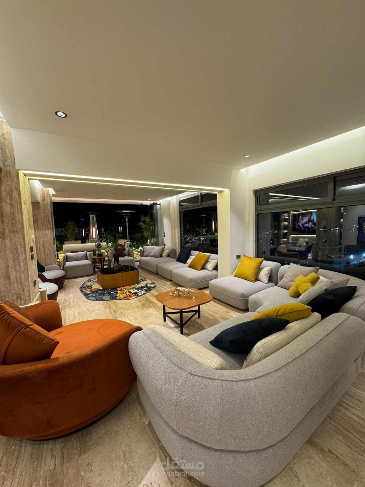 تصميم وتنفيذ فيلا علي النيل كامله