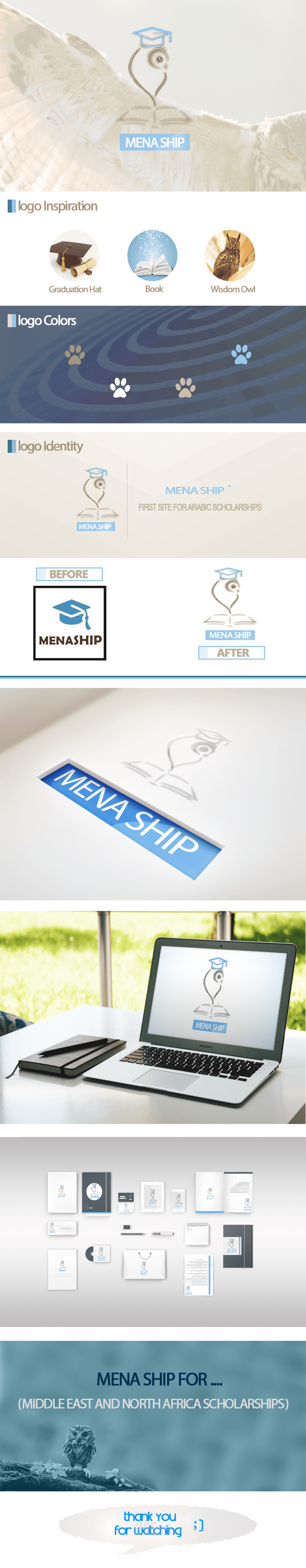 لوجو  / شعار لموقع ميناشيب