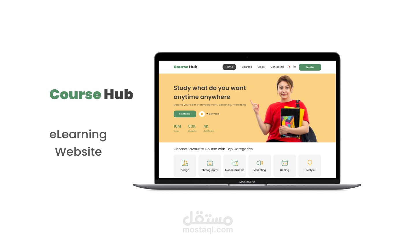 Course Hub Website