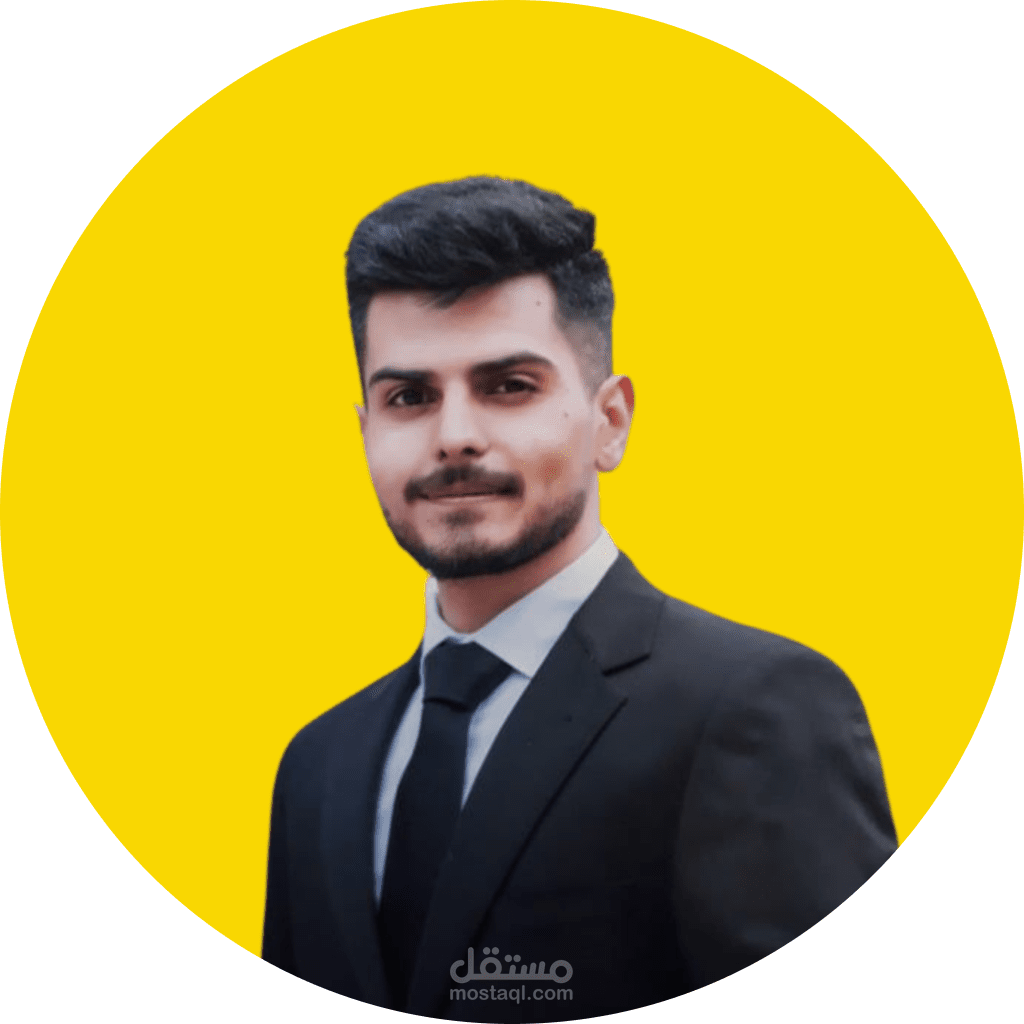 صفحة تعريفية لعرض مشاريعي