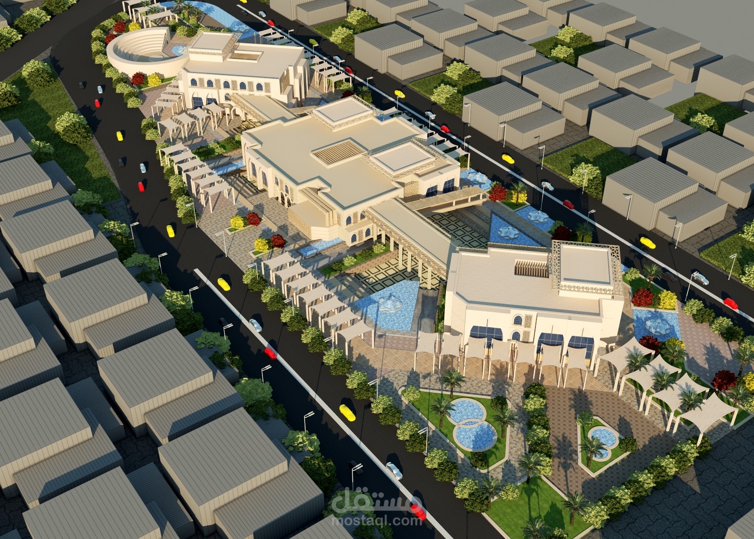 Craftsman Cultural Forum in Al Asmarat District,Egypt