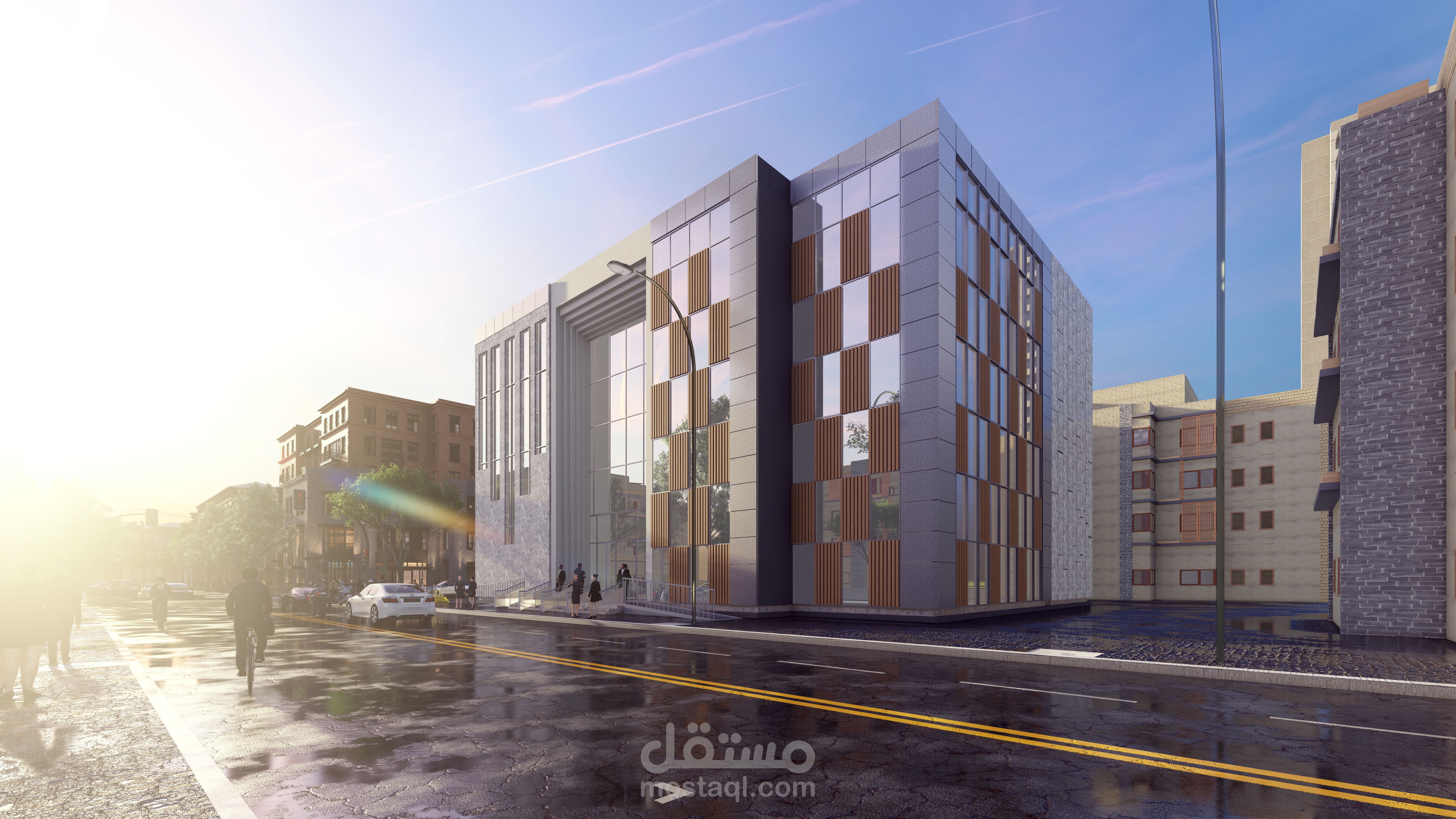 رسومات تنفيذية لمبنى إداري بالعاصمة الإدارية 03