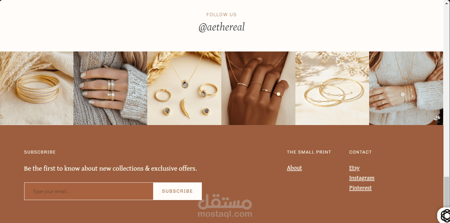 موقع بيع اكسسوارات