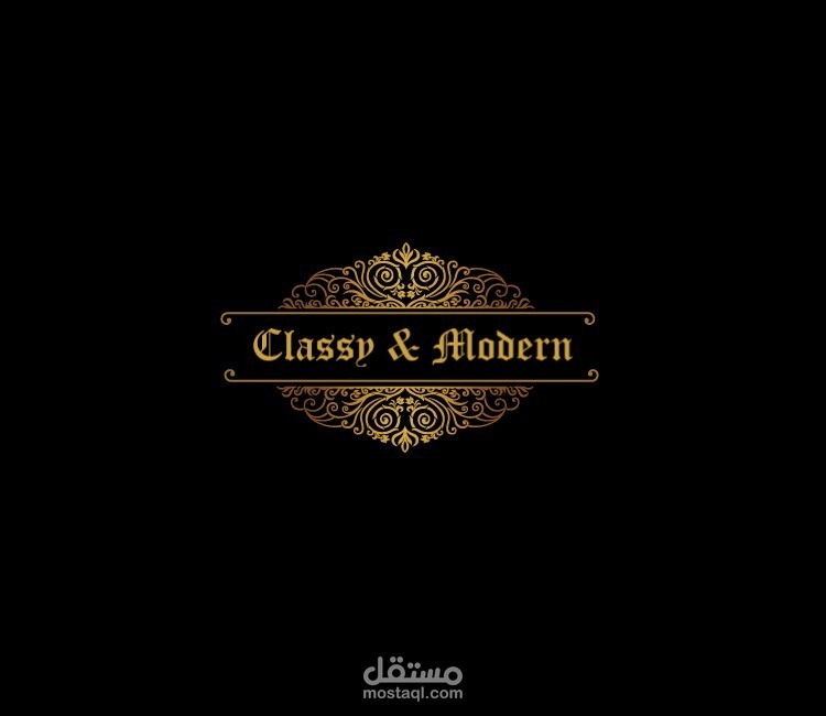 classy and modern logo