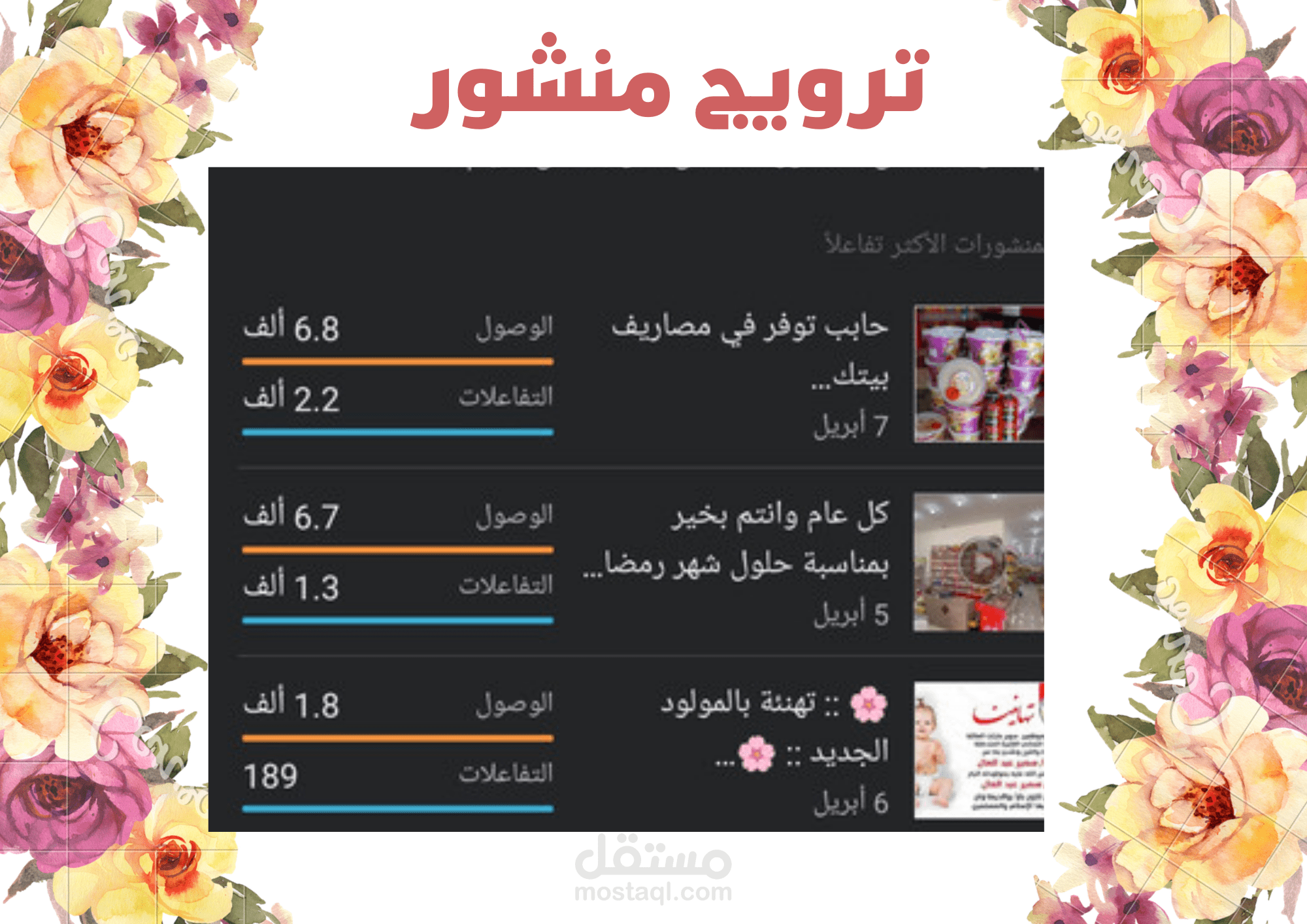 عمل اعلانات ممولة
