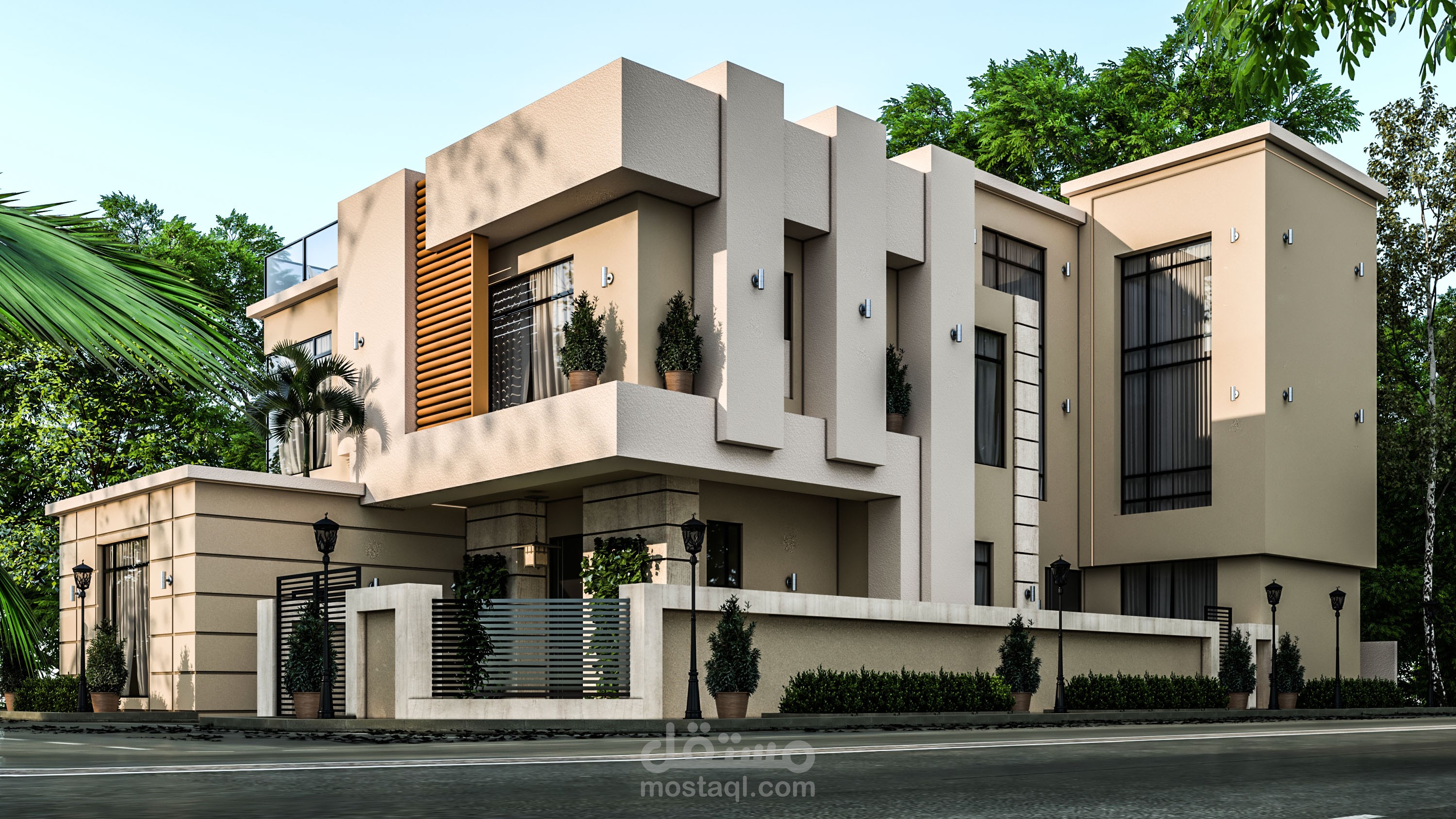 واجهة فيلا ( بالسعودية )